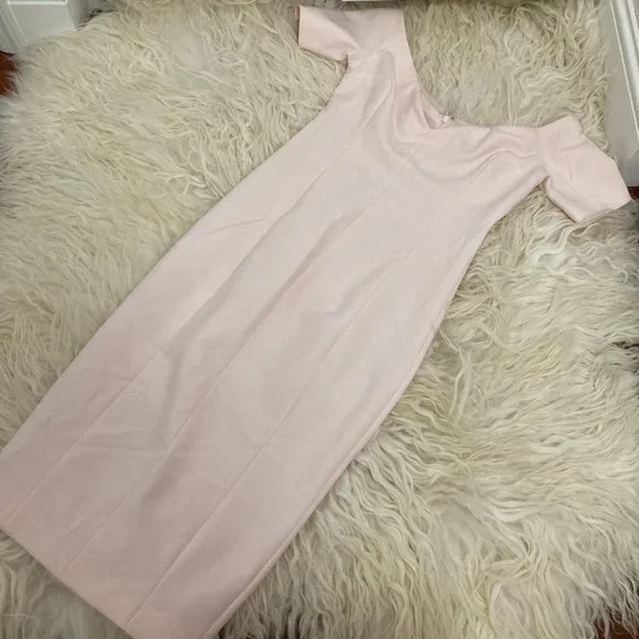 CINQ À SEPT V-Neck Midi Length Dress - Picture 3 of 11